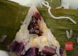 红枣 玉米 紫薯粽的做法图解3