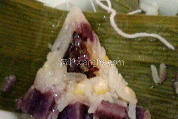 红枣 玉米 紫薯粽