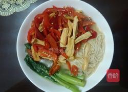 腐竹炒辣椒的做法图解6