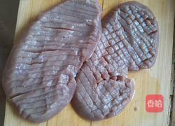 酸辣腰花的做法图解3