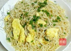 鸡蛋炒面的做法图解9