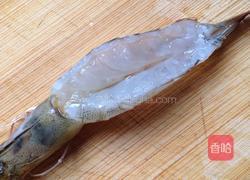 蒜蓉粉丝开背虾的做法图解2