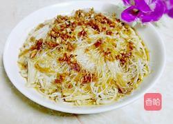 金针菇蒸粉丝的做法图解12