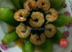 小油菜炒虾仁的做法图解8