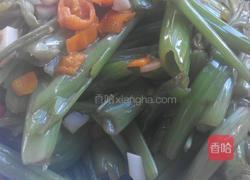 酸辣空心菜杆的做法图解6