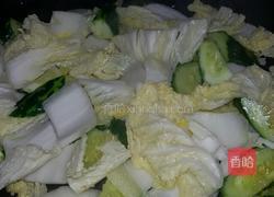 淋白菜青瓜的做法图解4