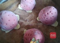 草莓豆沙包的做法图解12