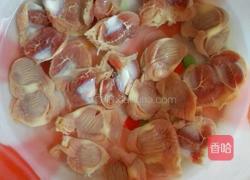 香炒鸡胗的做法图解1