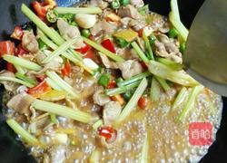 香炒鸡胗的做法图解4