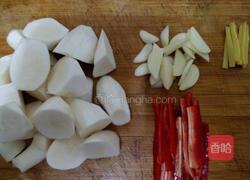 油焖茭白的做法图解2