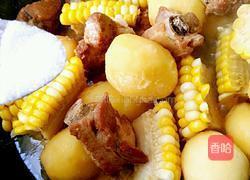 土豆炖排骨的做法图解12