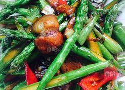 芦笋小炒肉的做法图解8