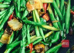 芦笋小炒肉的做法图解7