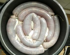 独家制作鸭血肠[图]