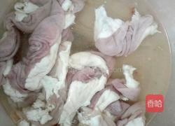 独家制作鸭血肠的做法图解3