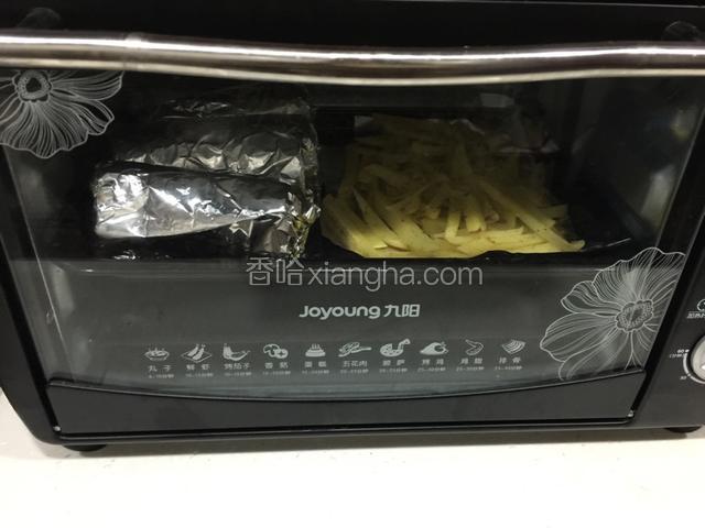 烤箱预热10分钟放入茄子?