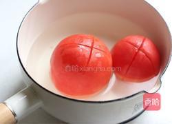西红柿鸡蛋面的做法图解2