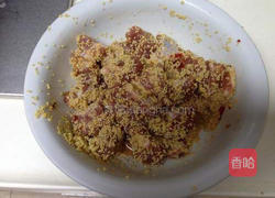 小米蒸排骨的做法图解4