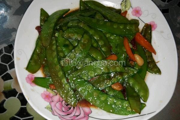 肉丝炒四季豆