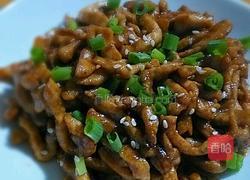 沙茶瘦肉丝的做法图解8