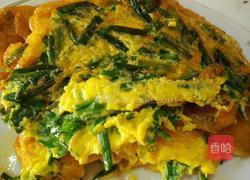 韭菜煎蛋的做法图解10