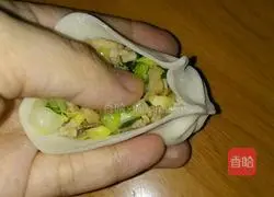 Illustration of how to make steamed cabbage dumplings 14