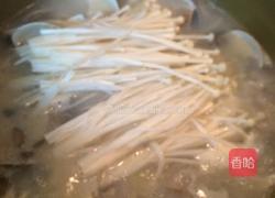 蛤蜊鲜菌羹的做法图解9