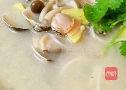 蛤蜊鲜菌羹的做法图解10