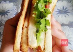 自制三明治的做法图解6