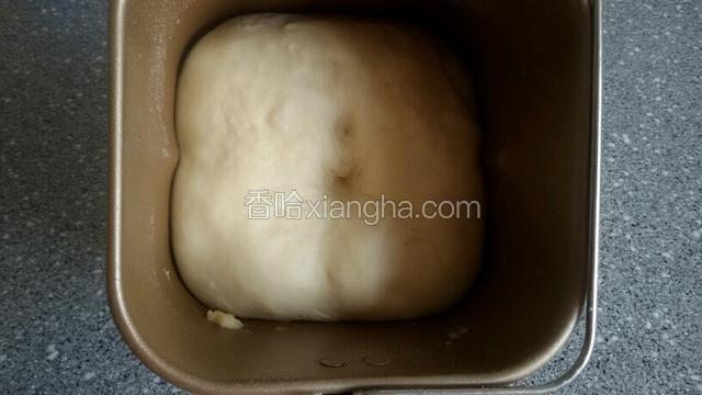 和好面不用拿着来，继续设置程序8发酵60分钟