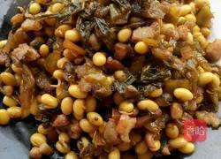 肉丁酸菜黄豆芽的做法图解6