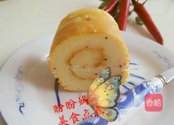 红曲点蛋糕卷的做法图解12