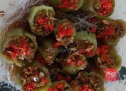 蒜蓉粉丝蒸丝瓜的做法图解8
