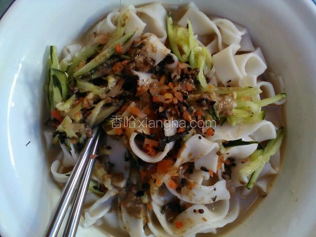 麻汁凉面