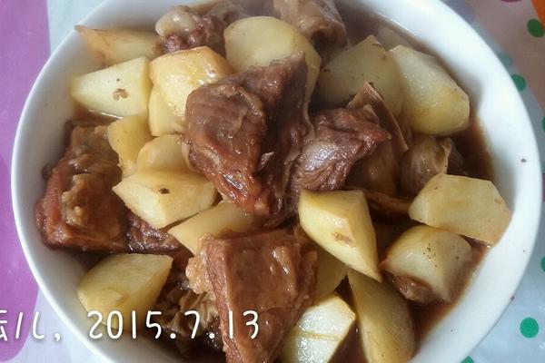 土豆烧牛肉
