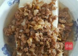 碎肉浇豆腐的做法图解3