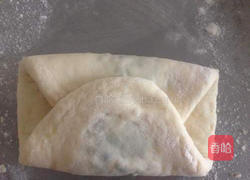 葱香发面饼的做法图解5