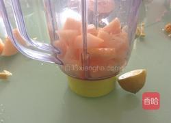 哈密瓜汁的做法图解2