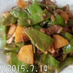 牛肉丝土豆烧豆角的做法[图]