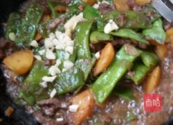 牛肉丝土豆烧豆角的做法图解9
