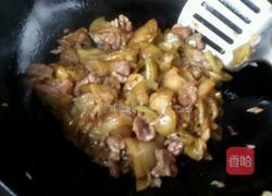 肉片炒茄子的做法图解8