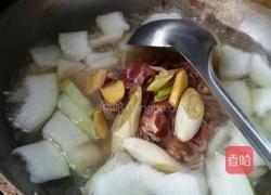 羊肉片氽冬瓜的做法图解9