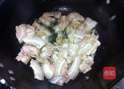 尖椒盐菜回锅肉的做法图解3