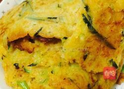 南瓜丝鸡蛋饼的做法图解5