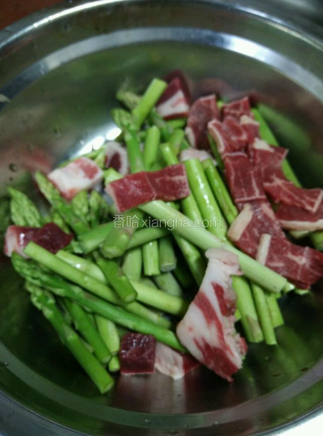 准备好配料