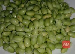 菜籽油炒萝卜干毛豆的做法图解1