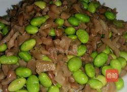 菜籽油炒萝卜干毛豆的做法图解8