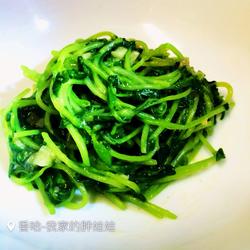 蒜香豆苗的做法[图]