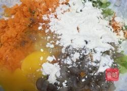 鲜虾仁饼的做法图解5