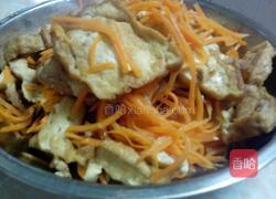 豆腐炒胡萝卜的做法图解7